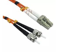 Cables Direct 30.0m LC-ST 50/125 MMD OM2 InfiniBand/fibre optic cable 30 m Orange