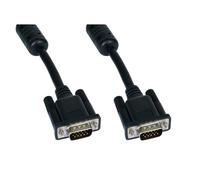 Cables Direct 3m SVGA VGA cable VGA (D-Sub) Black Chrome