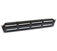 Cables Direct 48 port Cat5e patch panel 2U