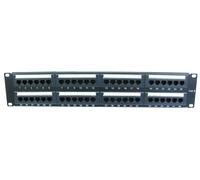 Cables Direct 48 Port Cat6 Patch Panel 2U