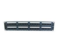 Cables Direct 48 Port Cat6 Patch Panel 2U