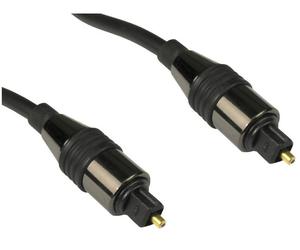 Cables Direct 4OPT-101 audio cable 1 m TOSLINK Black