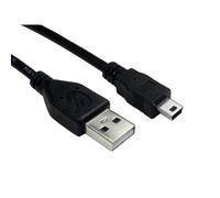Cables Direct 99CDL2-0622 USB cable USB 2.0 2 m USB A Mini-USB B Black