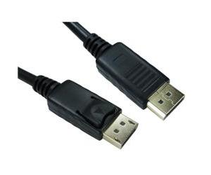 Cables Direct 99DP-002LOCK DisplayPort cable 2 m Black