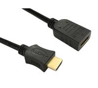 Cables Direct 99HDHS-400 HDMI cable 0.5 m HDMI Type A (Standard) Black