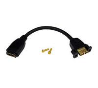 Cables Direct 99HDHS-STUB HDMI cable 0.2 m HDMI Type A (Standard) Black