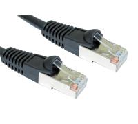 Cables Direct 3 Mtr Cat5e Shielded Patch Cable - Black