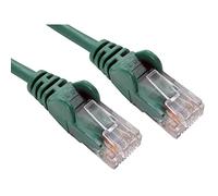 Cables Direct CAT5e UTP 0.25m Network Cable 0.25m Green - Network Cables (0.25m, RJ-45, RJ-45, Green)