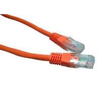 Cables Direct Cat5e UTP 5m Orange Network Cable - Network Cables (5m, RJ-45, RJ-45, Orange)