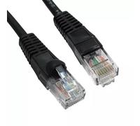 Cables Direct Cat6 30m networking cable Black U/UTP (UTP)