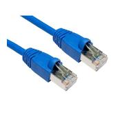 Cables Direct - Patch cable - RJ-45 (M) - RJ-45 (M) - 5 m - FTP - ( CAT 6 ) - snagless booted - blue