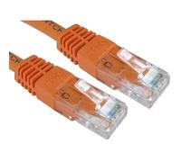 Cables Direct Cat6 7m networking cable Orange U/UTP (UTP)
