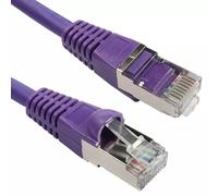 Cables Direct Cat6a 20m networking cable Violet S/FTP (S-STP)
