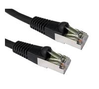 Cables Direct Cat6a 30m networking cable Black S/FTP (S-STP)
