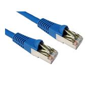 Cables Direct Cat6a 30m networking cable Blue S/FTP (S-STP)