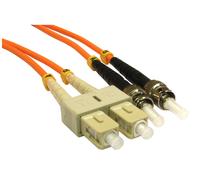 Cables Direct ST-SC OM2 MMF 1m InfiniBand/fibre optic cable Orange