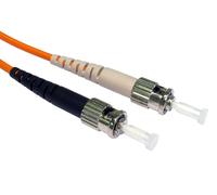 Cables Direct CDL 1m OM2 Fibre Cable ST - ST
