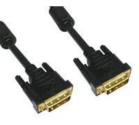 Cables Direct CDL-DV202 DVI cable 2 m DVI-D Black
