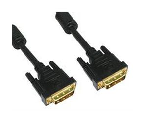 Cables Direct CDL-DV202 DVI cable 2 m DVI-D Black