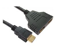 Cables Direct CDLHD-000A HDMI cable 0.35 m HDMI Type A (Standard) 2 x HDMI Type A (Standard) Black