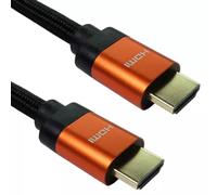 Cables Direct CDLHD8K-03CP HDMI cable 3 m HDMI Type A (Standard) 2 x HDMI Type A (Standard) Black Orange
