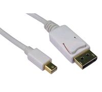 Cables Direct CDLMDP-102 DisplayPort cable 2 m Mini DisplayPort White