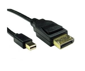 Cables Direct CDLMDP8K-02MK DisplayPort cable 2 m Mini DisplayPort Black