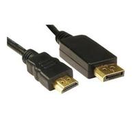 Cables Direct Display Port/HDMI 3m DisplayPort Black