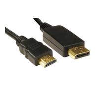 Cables Direct Display Port/HDMI 3m DisplayPort Black