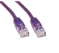 Cables Direct ERT-601V networking cable Violet 1 m Cat6 U/UTP (UTP)
