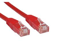 Cables Direct ERT-610R networking cable Red 10 m Cat6 U/UTP (UTP)