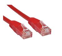 Cables Direct ERT-610R networking cable Red 10 m Cat6 U/UTP (UTP)