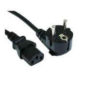 Cables Direct Euro - IEC (C13) 3m power cable Black C13 coupler