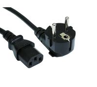 Cables Direct Euro Plug to C13 Mains Lead - 5m
