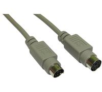 Cables Direct EX-102 PS/2 cable 2 m 6-p Mini-DIN Grey