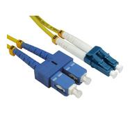 Cables Direct FB2S-LCSC-100Y InfiniBand/fibre optic cable 10 m 2x LC 2x SC Yellow