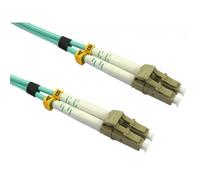 Cables Direct FB4M-LCLC-100D. Cable length: 10 m Fibre optic type: OM4 Connector 1: LC Connector 2: LC Core diameter: 50 m