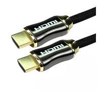 Cables Direct HDMI/HDMI M/M 3m HDMI cable HDMI Type A (Standard) Black Gold