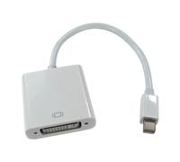 Cables Direct HDMINIDP-DVI015 video cable adapter 0.15 m DisplayPort DVI-D White
