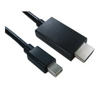 Cables Direct HDMINIDP-HDMI-3M Mini DisplayPort Black