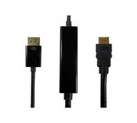 Cables Direct HDPORT-0054K-5M video cable adapter DisplayPort HDMI Black