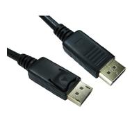 Cables Direct Locking DisplayPort v1.2 Cable - 2m
