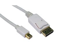 Cables Direct Mini DP - DP 5m Mini DisplayPort DisplayPort White