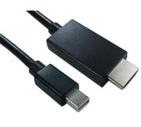 Cables Direct Mini DP/HDMI 2m Mini DisplayPort Black