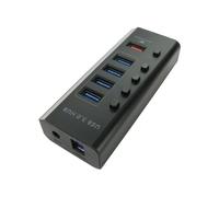 Cables Direct NEWlink 5 Port USB3.0 Hub with Fast Charge Port PSU