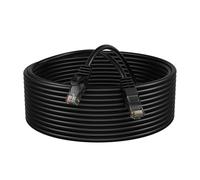 Cables Direct Online Cat5e 100FT Network Ethernet Patch Cable, 350Mhz Internet Wire, Compatible with PC, Laptop, Modem, Router, TVs, Printer Cord, Consoles for Home and Office, Black