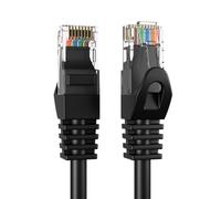 Cables Direct Online Cat5e 100FT Network Ethernet Patch Cable, 350Mhz Internet Wire, Compatible with PC, Laptop, Modem, Router, TVs, Printer Cord, Consoles for Home and Office, Black