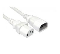 Cables Direct RB-315-WH. Cable length: 5 m Connector 1: IEC C13 Connector 2: IEC C14 Cable type: H05VV-F3G