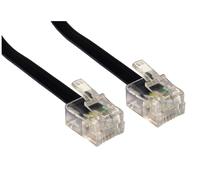 Cables Direct RJ-11. 3m Black
