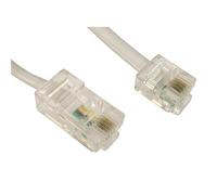 Cables Direct RJ11/RJ45 1m 20 m White